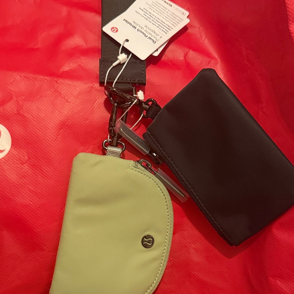 Lululemon Dual Pouch Wristlet